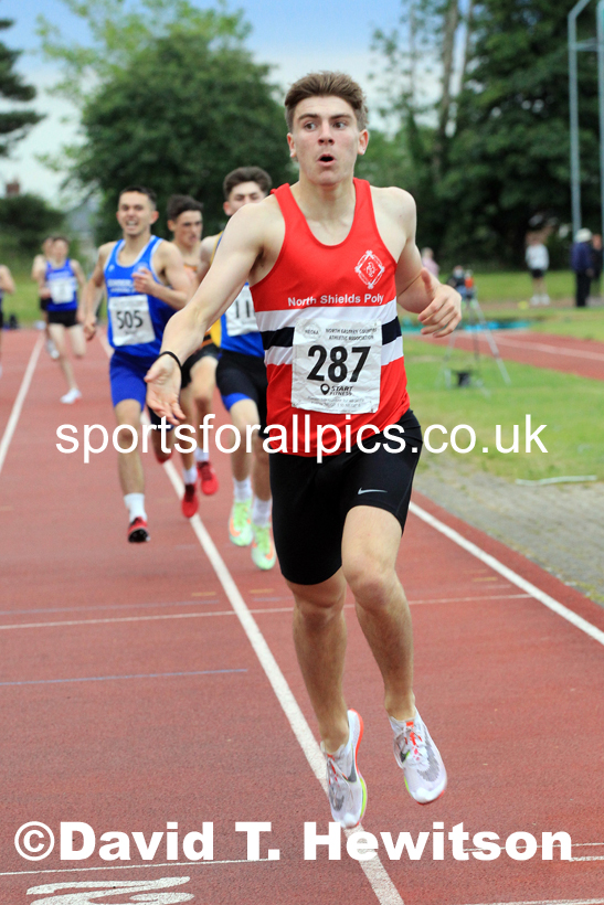 800 metres, 2022 NEGP Monkton No 4, June 29th. Photo: David T. Hewitson/Sports for All Pics